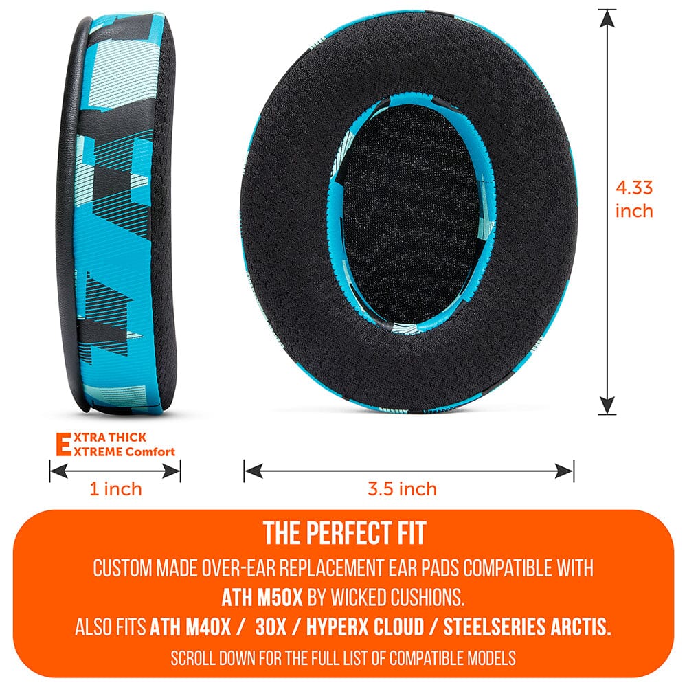 WC FreeZe - Hybrid Cooling Gel Infused Ear Pads for ATH M50X - Image 71