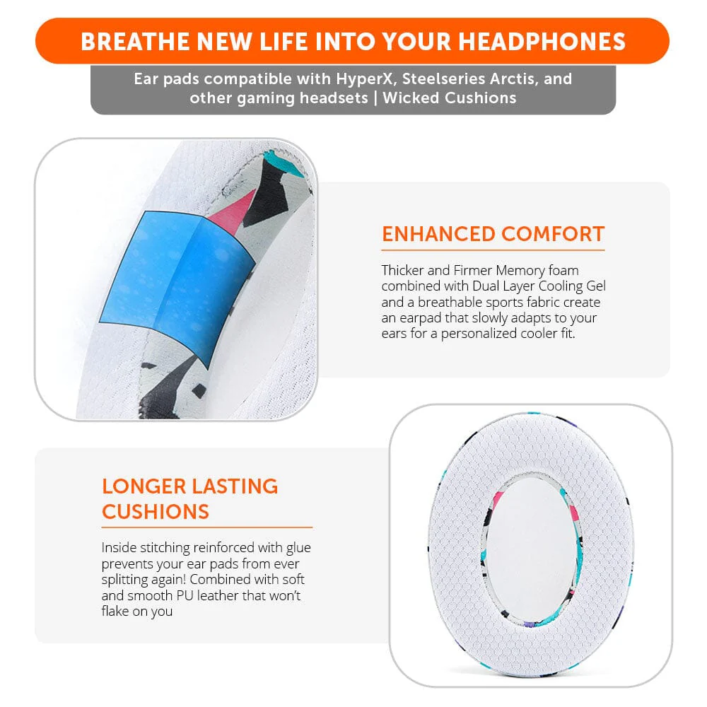 WC FreeZe - Hybrid Cooling Gel Infused Gaming Earpads - Image 53