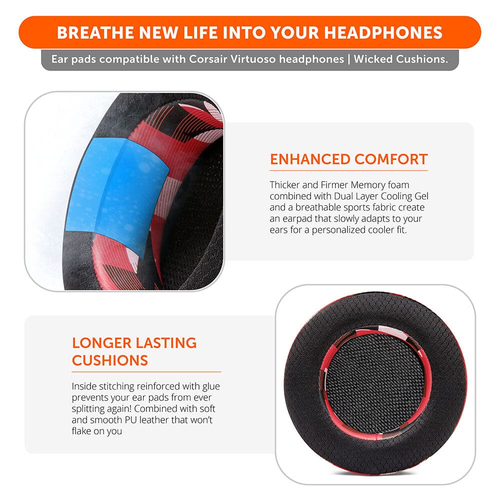 Corsair Virtuoso Earpads - WC FreeZe Cooling Gel - Image 57