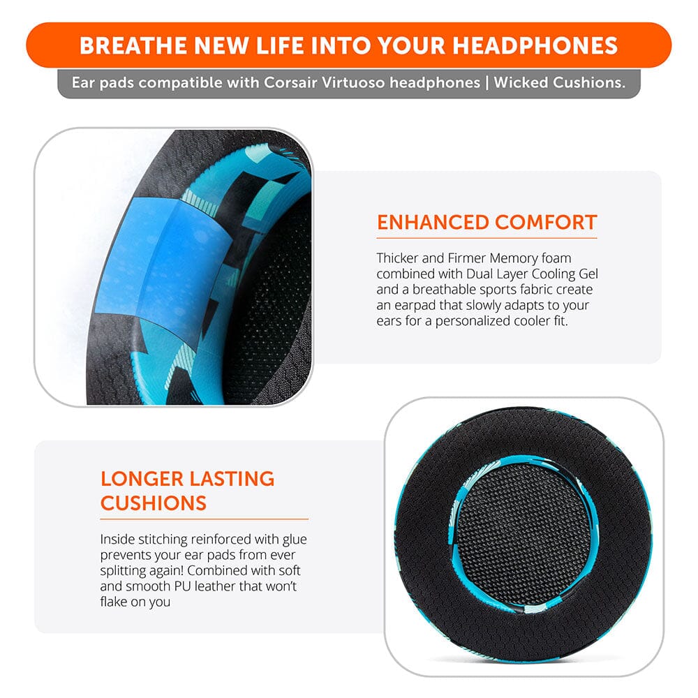 Corsair Virtuoso Earpads - WC FreeZe Cooling Gel - Image 69