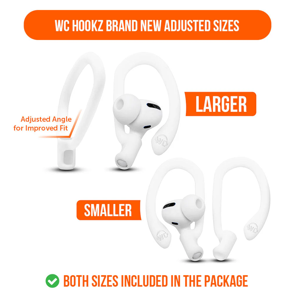 WC HookZ - Over Ear Hooks for Airpods Pro 1, 2 & Airpods 1, 2, 3 - Image 10