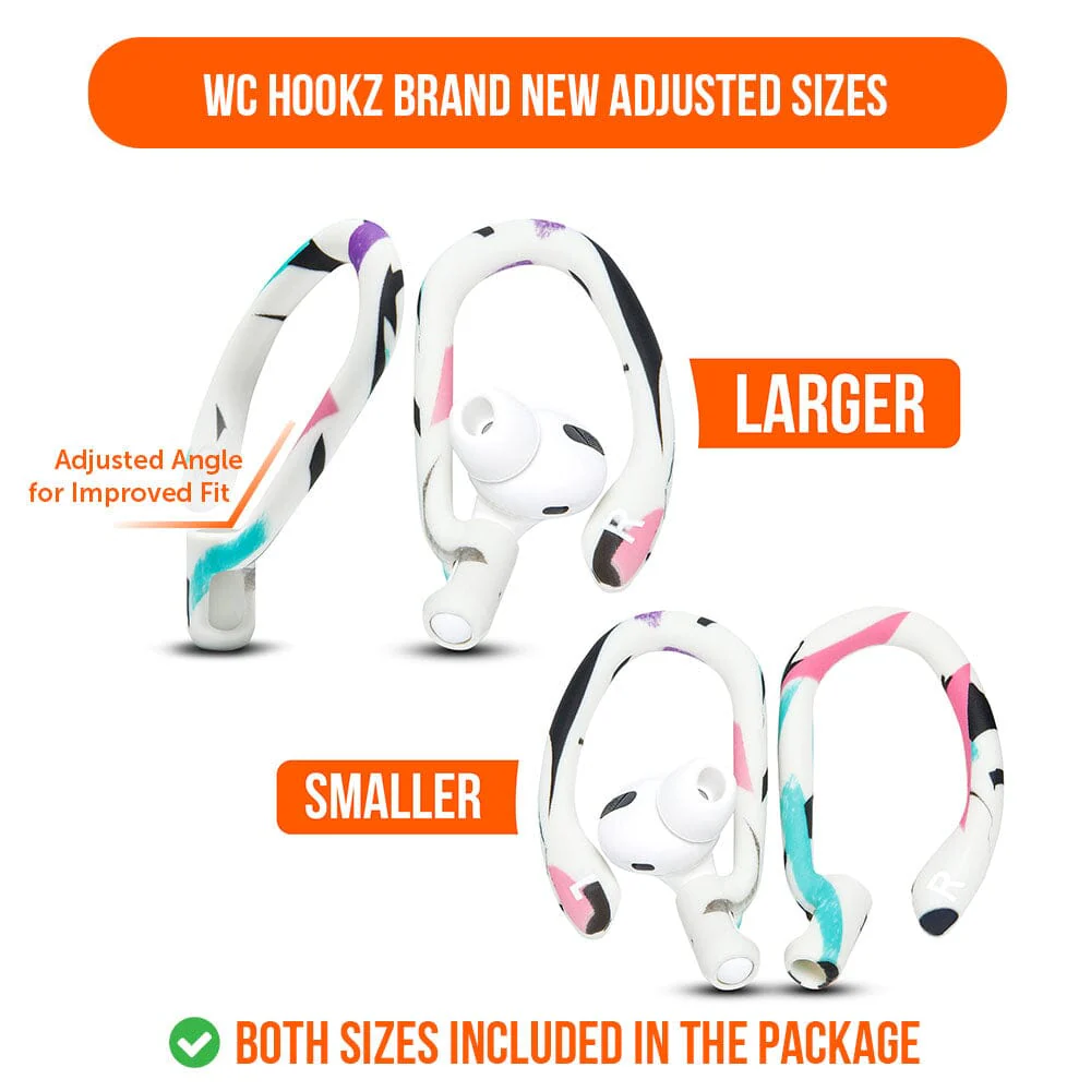 WC HookZ - Over Ear Hooks for Airpods Pro 1, 2 & Airpods 1, 2, 3 - Image 40