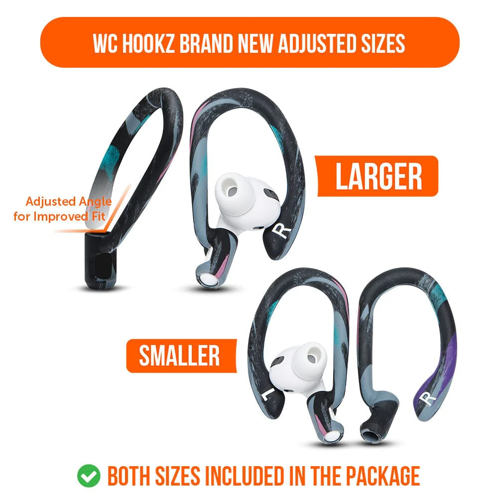 WC HookZ - Over Ear Hooks for Airpods Pro 1, 2 & Airpods 1, 2, 3 - Image 46