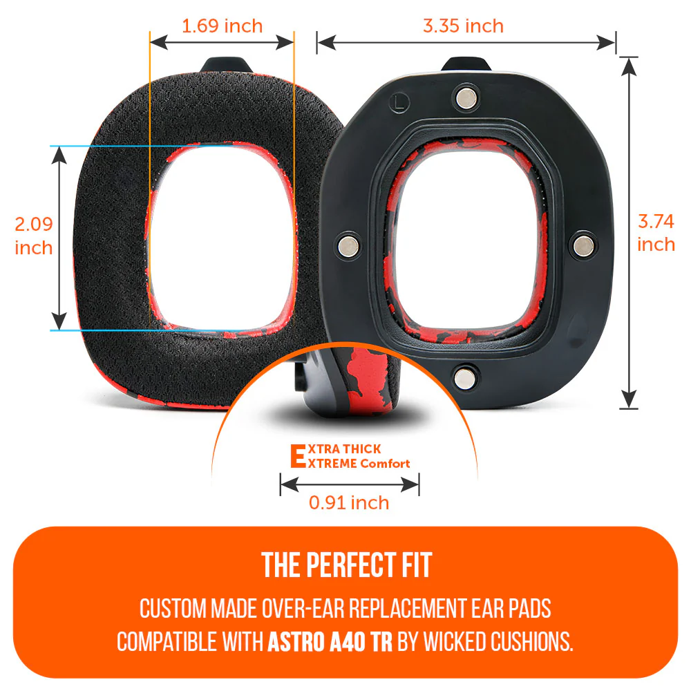 Astro A40 Headband & Earpad Upgrade Kit – WC Mod Kit A40 - Image 11