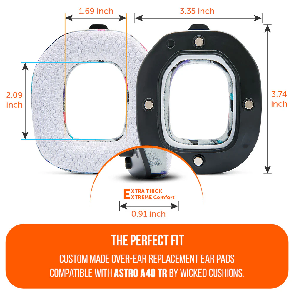 Astro A40 Headband & Earpad Upgrade Kit – WC Mod Kit A40 - Image 25