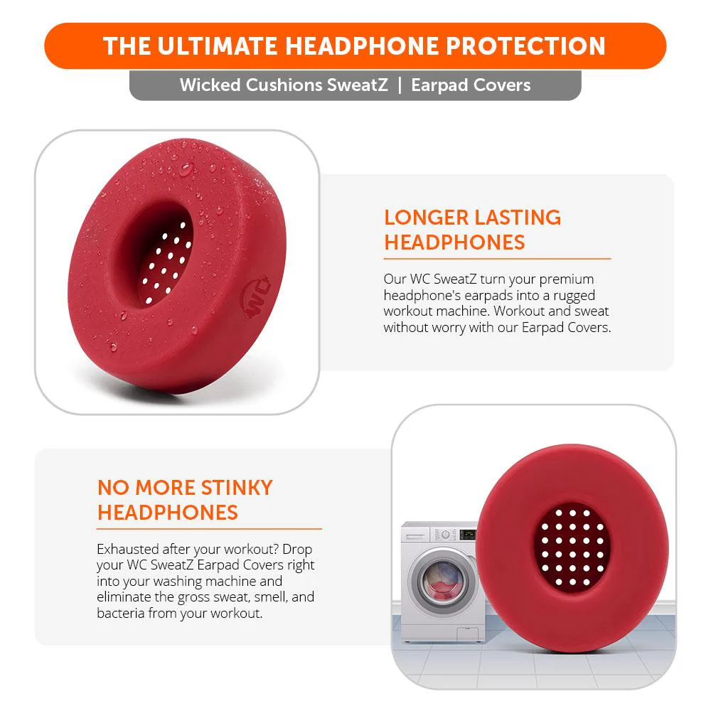 Small WC SweatZ Protective Headphone Earpad Covers - Image 17