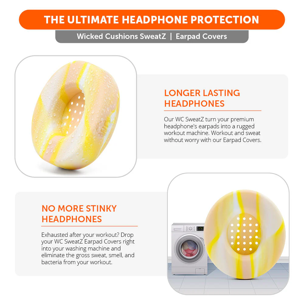 Small WC SweatZ Protective Headphone Earpad Covers - Image 52