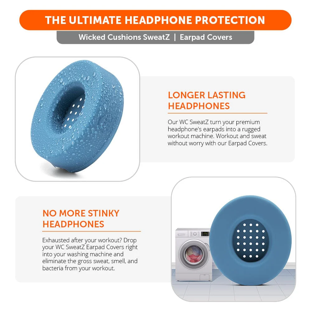 Small WC SweatZ Protective Headphone Earpad Covers - Image 87