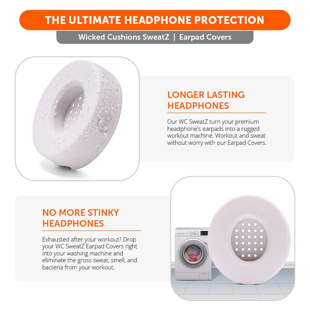 Small WC SweatZ Protective Headphone Earpad Covers - Image 94