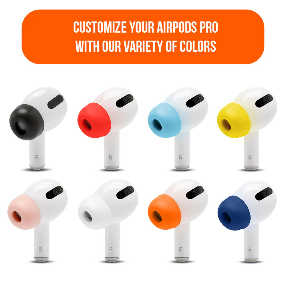 WC TipZ - Memory Foam Ear Tips for Airpods Pro & Airpods Pro 2 - Image 10