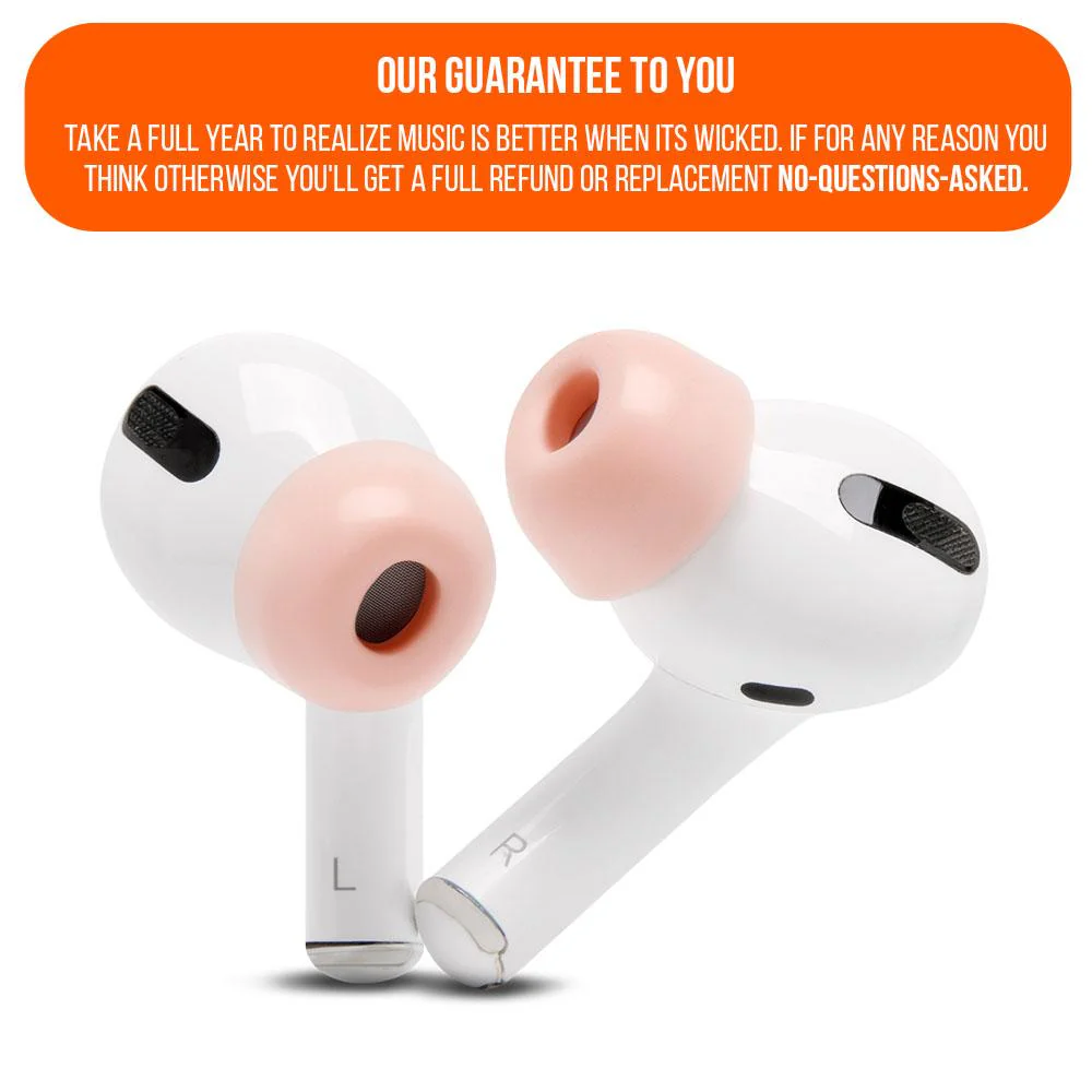 WC TipZ - Memory Foam Ear Tips for Airpods Pro & Airpods Pro 2 - Image 36